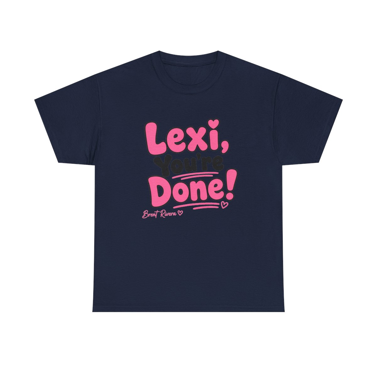 Brent Rivera "Lexi, You" Unisex Tee - alternate angle 3, merchandise