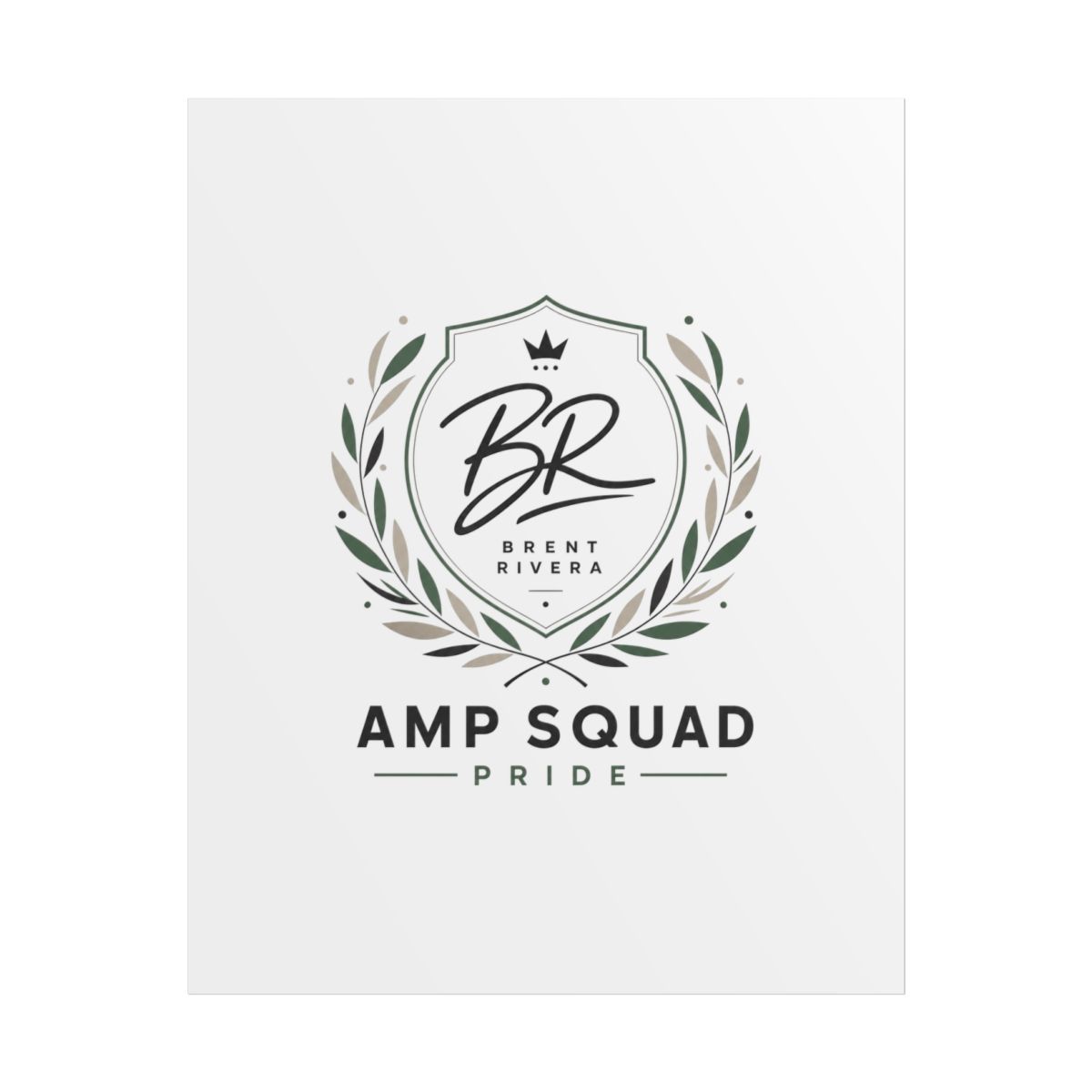 Brent Rivera "Amp Squad Pride" Poster - Official Posters & Wall Art merchandise