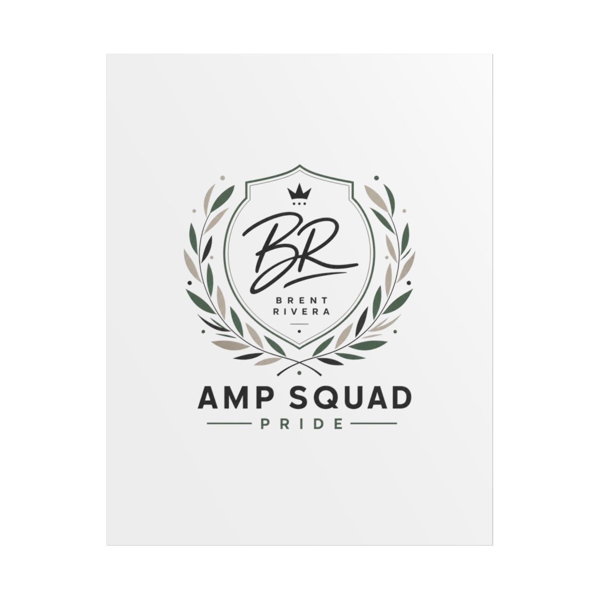 Brent Rivera "Amp Squad Pride" Poster - alternate angle 1, merchandise