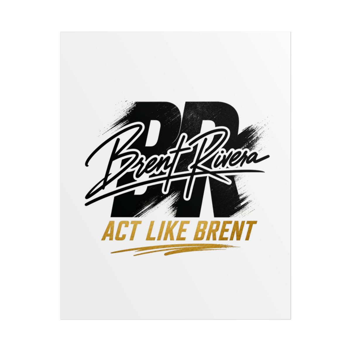 Brent Rivera "Act Like Brent" Poster - Official Posters & Wall Art merchandise