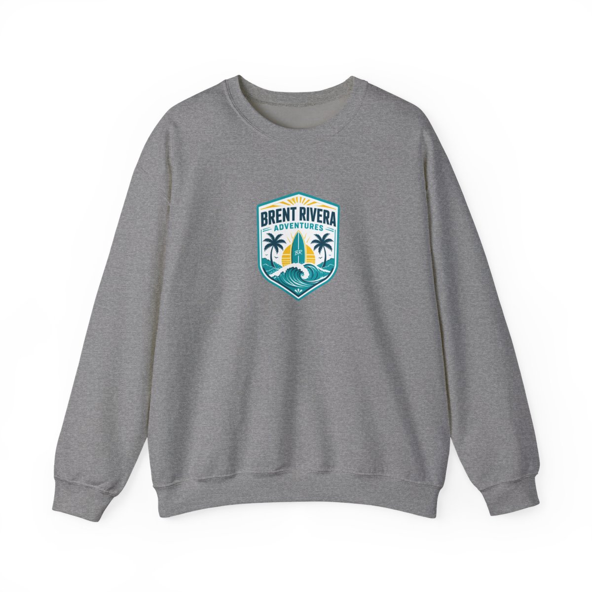 Brent Rivera "Brent Rivera Adventures" Crewneck - alternate angle 2, merchandise