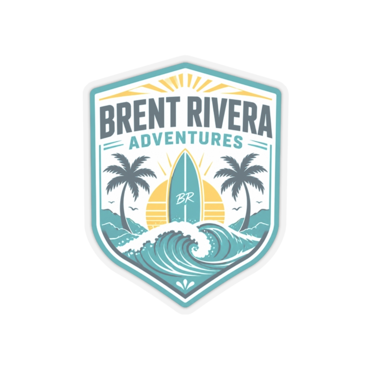 Brent Rivera "Brent Rivera Adventures" Sticker