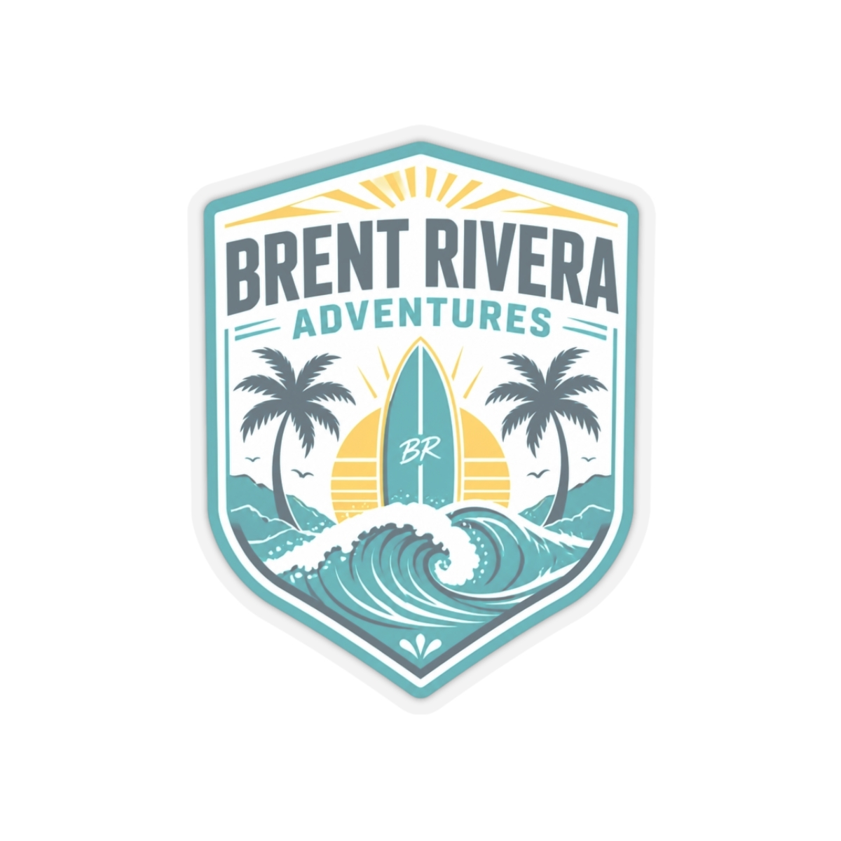 Brent Rivera "Brent Rivera Adventures" Sticker