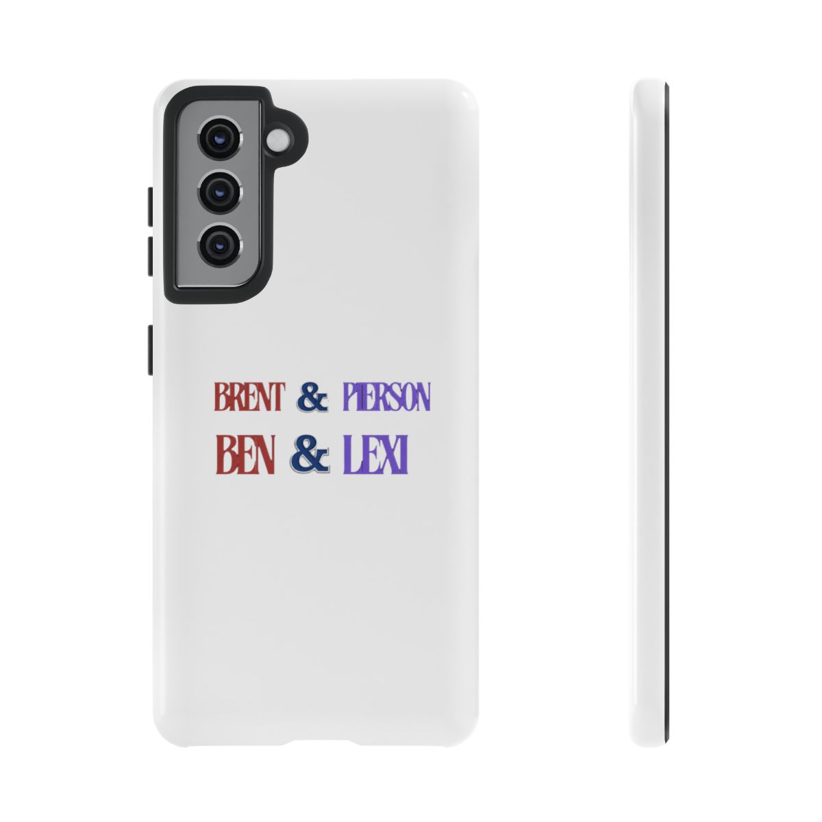 Brent & Pierson & Ben & Lexi Phone Case | Brent Rivera / AMP World - alternate angle 3, merchandise