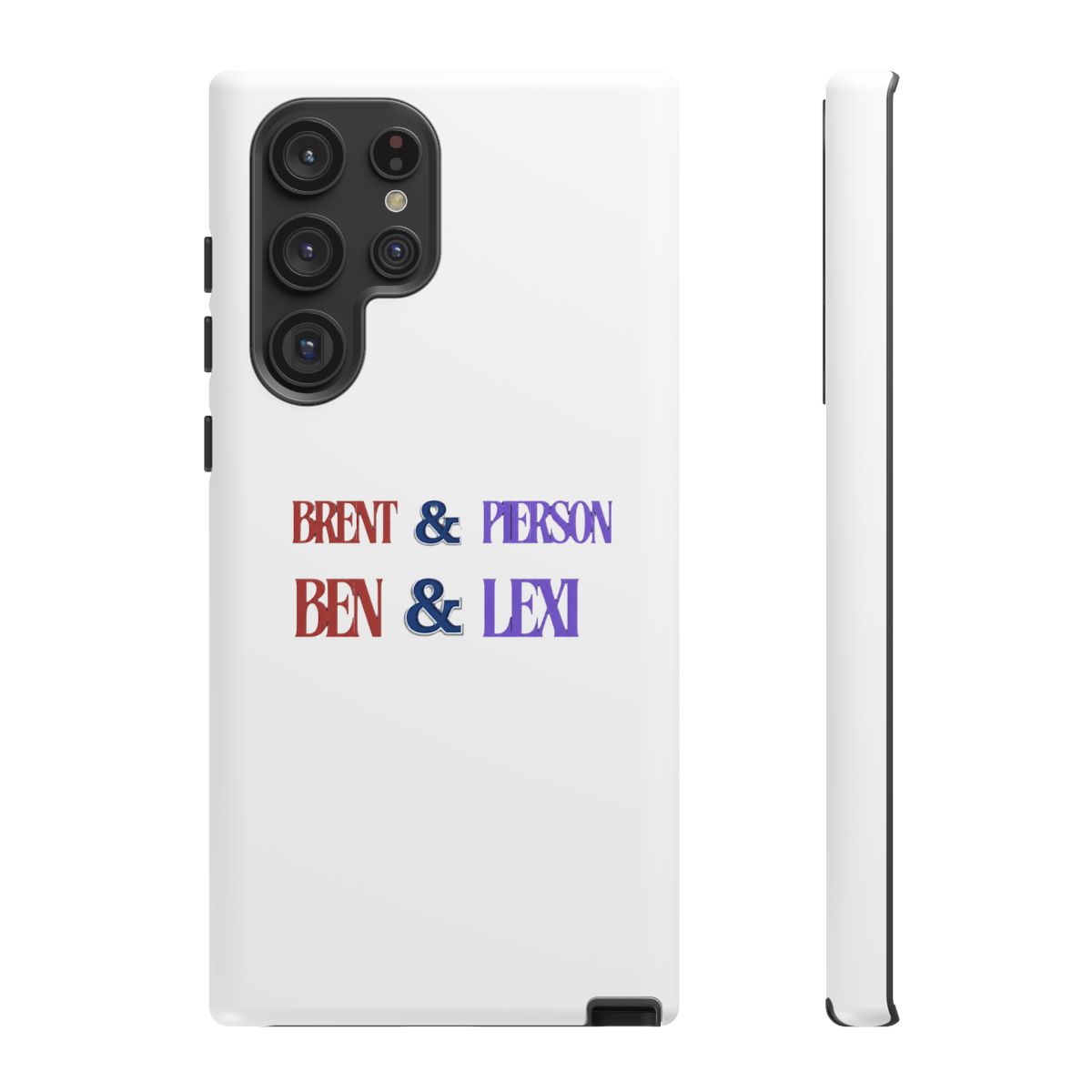 Brent & Pierson & Ben & Lexi Phone Case | Brent Rivera / AMP World - alternate angle 4, merchandise