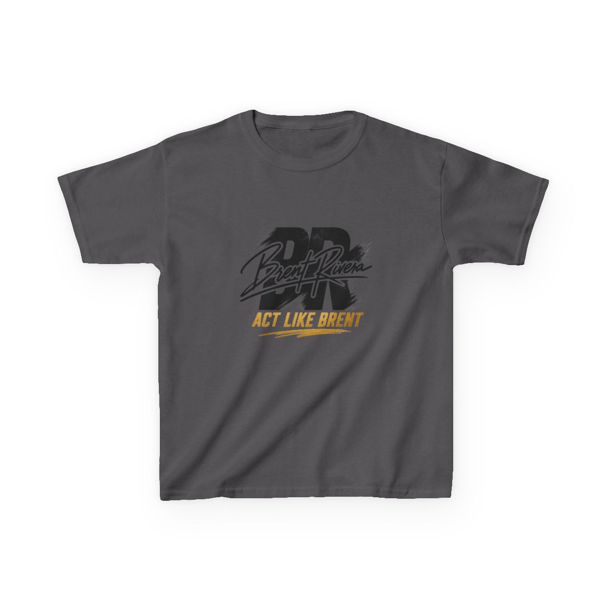Brent Rivera "Act Like Brent" Unisex Kids Tee - alternate angle 3, merchandise