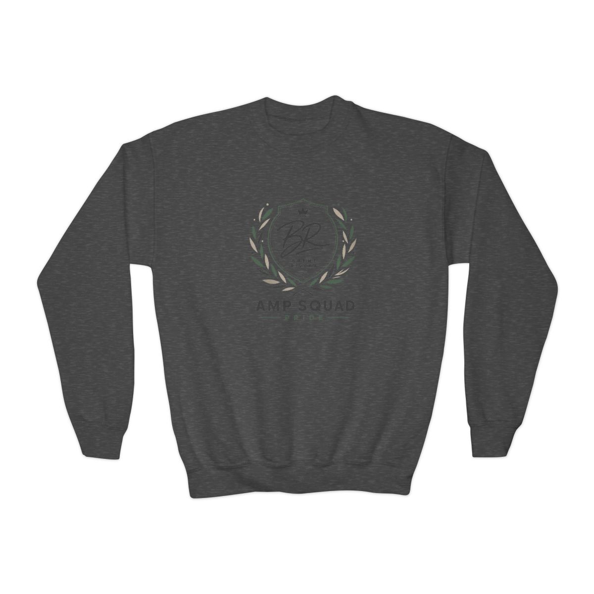 Brent Rivera "Amp Squad Pride" Kids Crewneck - alternate angle 2, merchandise