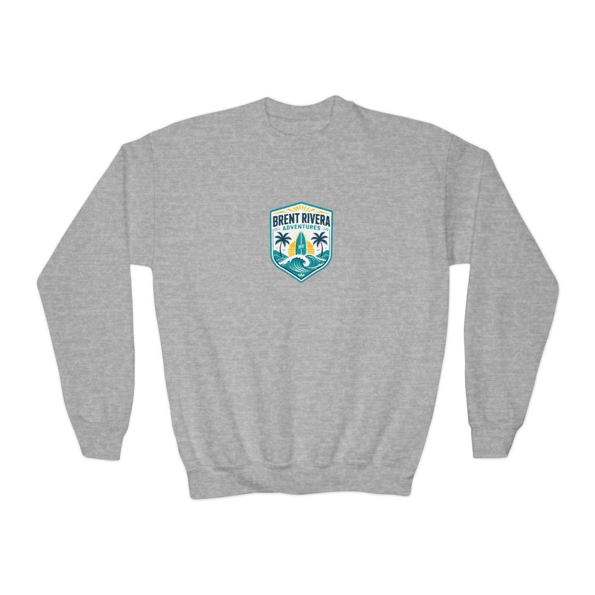 Brent Rivera "Brent Rivera Adventures" Kids Crewneck - alternate angle 2, merchandise