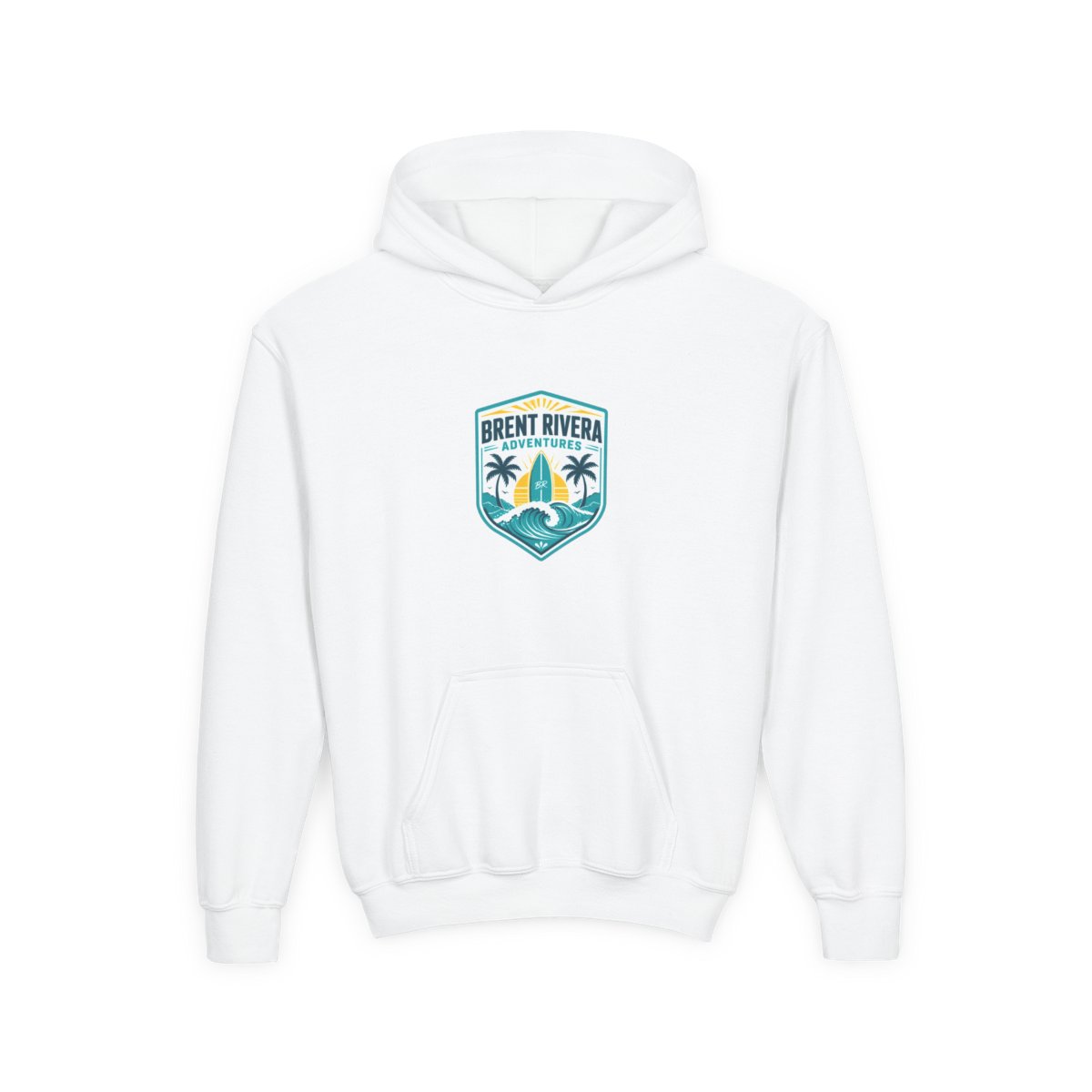 Brent Rivera "Brent Rivera Adventures" Kids Hoodie - alternate angle 2, merchandise