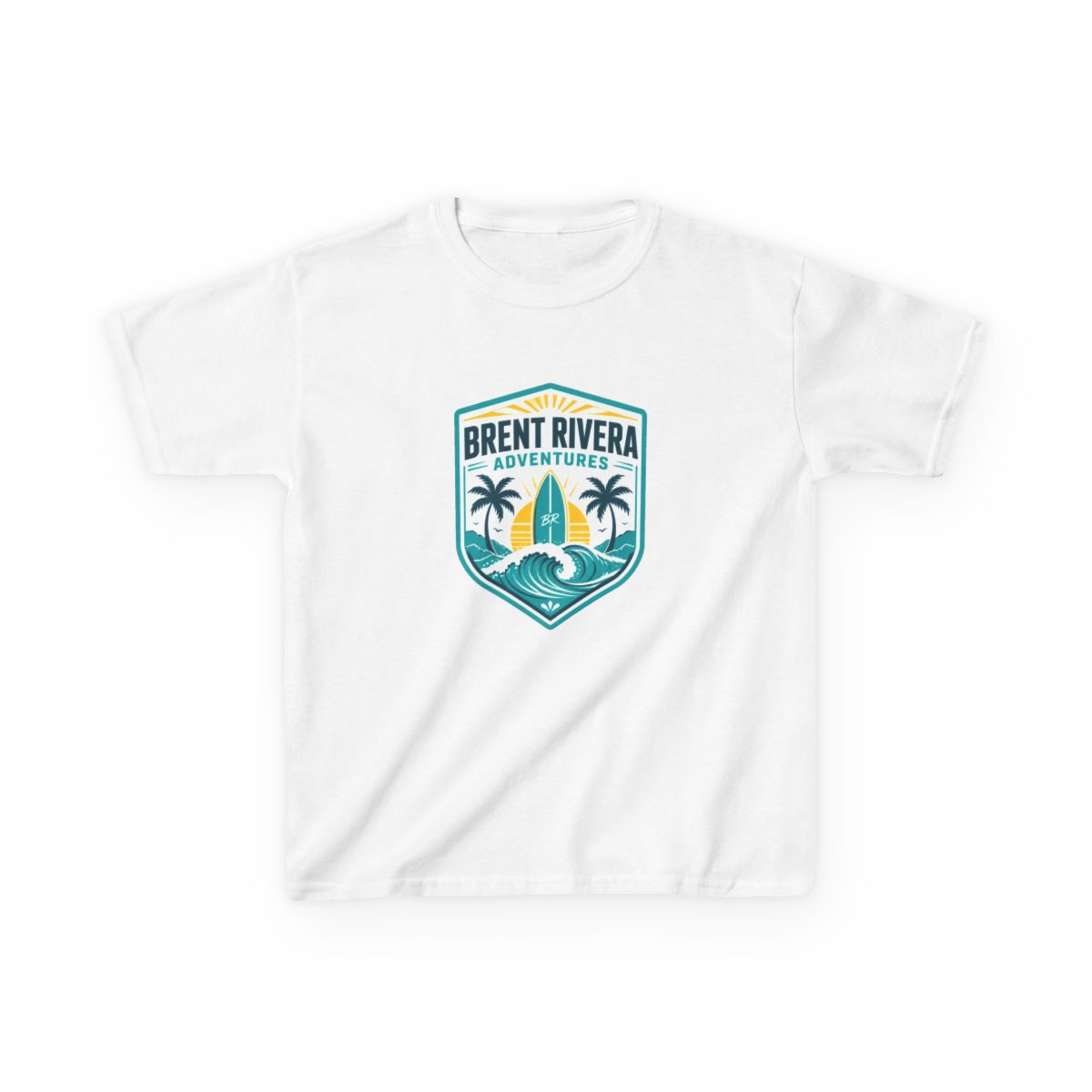 Brent Rivera "Brent Rivera Adventures" Unisex Kids Tee - alternate angle 2, merchandise