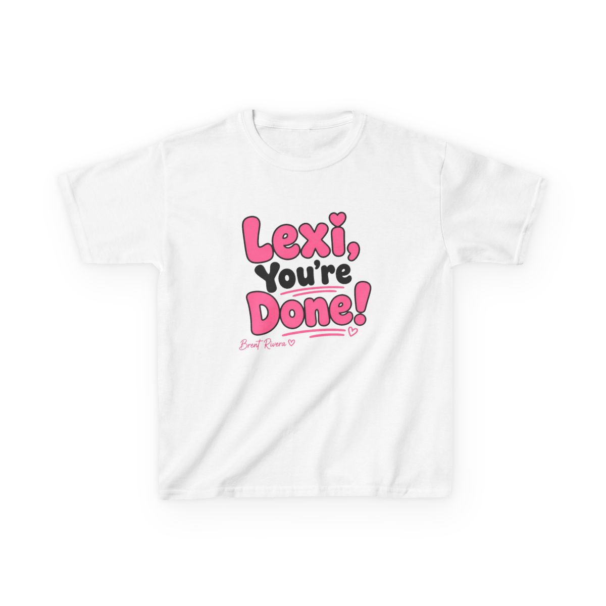 Brent Rivera "Lexi, You" Unisex Kids Tee